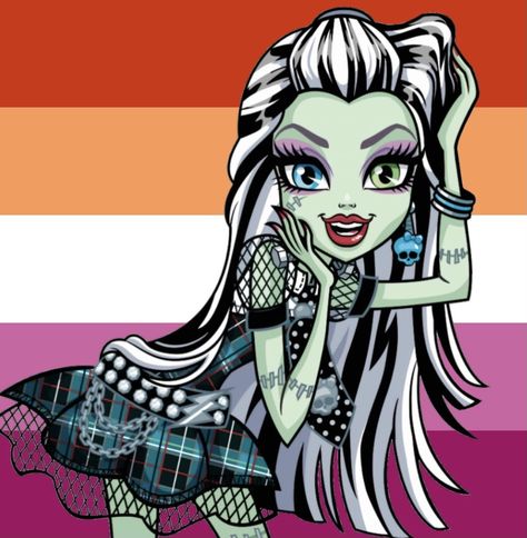 Monsterhigh Aesthetic, Frankie Monster High, Frankie Stein, Cute Doll, Aesthetic Pfp, Monster High, Dolls