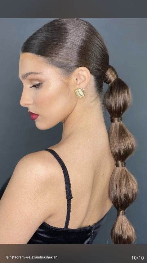 Bubble Ponytail, Unwanted Hair Removal, Unwanted Hair, Ponytail Hairstyles, Trendy Hairstyles, Bridesmaid Hair, Prom Hair, Hair Hacks, Hair Looks