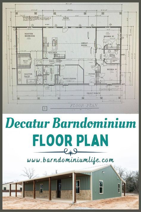 Morton Homes Floor Plans, 30 X 55 House Plans, 40x80 House Plans, Shop House Plans Open Floor, Barndemonium Floor Plans, Pole Barn Homes Floorplan, Small Shop House Plans, 40x60 Pole Barn House Plans, Metal House Plans