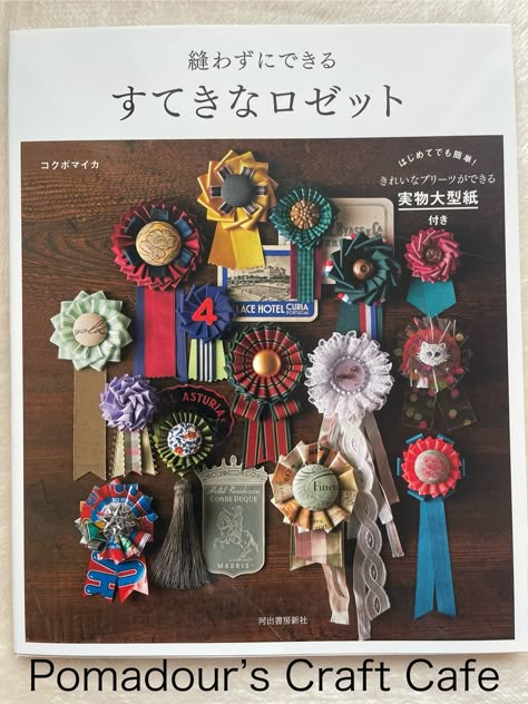 + ITEM DESCRIPTION + Paperback: 71 pages Publisher: Kawade (2014) Language: Japanese Book Weight: 266 Grams 74 Projects of Making Cute Rosette Corsages   SHIPPING INFORMATION All items will be shipped by registered method with a tracking number so your item will not get lost during this confusing time. Registered mail fee is already included to the basic postage.         The combined shipping cost is automatically calculated as you add items in your cart. Thank you! Rosette Ribbon, Japanese Handicrafts, Pin Back Buttons, Award Ribbon, Hair Rubber, Arabesque Pattern, Japanese Craft, Japanese Books, Sewing Book