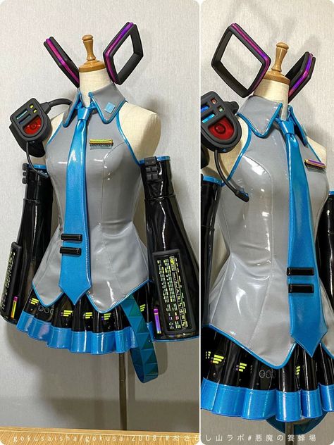 Yumi Kawaii, Makeup Skills, Vocaloid Cosplay, Miku Cosplay, Vocaloid Funny, Cosplay Boots, Cosplay Tips, Cute Cosplay, Best Cosplay