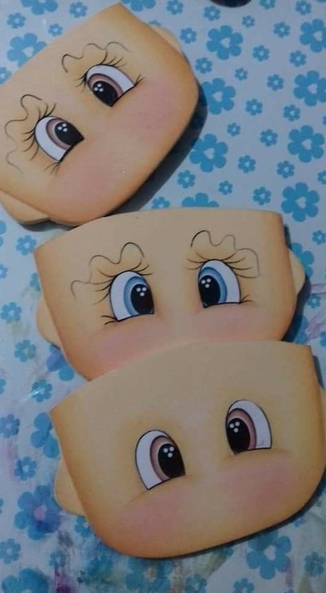 Balloon Face, Plant Pots Crafts, Doll Face Paint, Felt Doll Patterns, Easter Bunny Crafts, Snowman Faces, Rock Painting Patterns, Eye Painting, Canvas Painting Diy