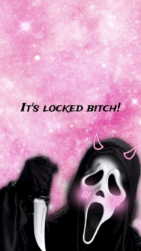 #ghostface #horror #background #lockscreen 🖤👻🩸🗡 Emo Sayings, Halloween Lock Screens, Ghostface Wallpaper Aesthetic, Pink Ghostface, Scary Wallpapers, Face Wallpaper Aesthetic, Ghost Face Wallpaper, Ghostface Wallpaper, Ghost Face Wallpaper Aesthetic