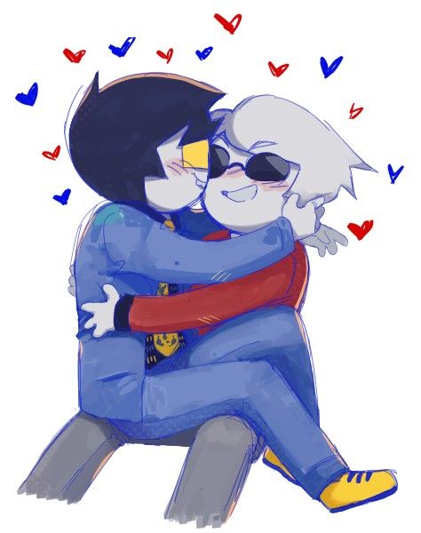 Dave And John Matching Pfp, Johndave Fanart, Jade And John Homestuck, Jade And Dave Homestuck, Dave And John Homestuck, Dave And Jade Homestuck, Homestuck Ships, John Egbert, Pepsi Cola