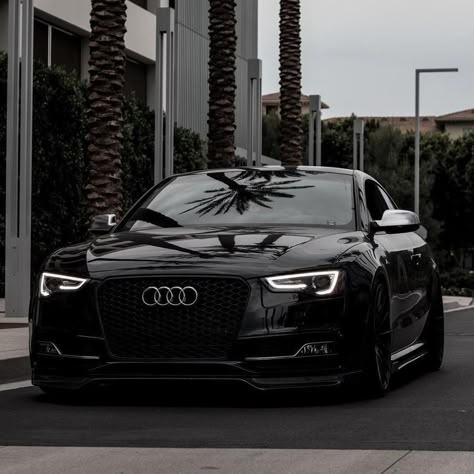 Audi A5 Tuning, Dream Cars Audi, Luxury Cars Audi, Black Audi, Audi Car, Cars Audi, Lux Cars, Audi S5, Car Goals