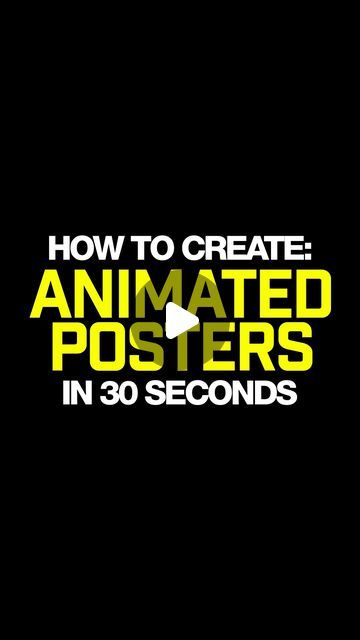 14K likes, 133 comments - designbyhayd am July 17, 2024: "HOW TO CREATE ANIMATED POSTERS IN 30 SECONDS I still get asked a lot on how I make my posters so here’s a really quick and easy tutorial for you all. Still not used to talking into a mic but I’m trying to push myself to create more content like this :)". Animated Poster, Poster Tutorial, Create Animation, July 17, Easy Tutorial, 30 Seconds, To Create, Graphic Design, Instagram