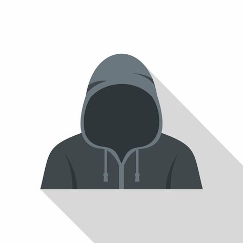 Mystery Person Icon, Person In Hoodie, Human Clipart, Hoodie Icon, Hoodie Vector, Male Hoodie, Vector Face, Bad Men, Human Vector