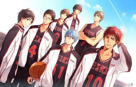 Anime Kuroko no Basket Tetsuya Kuroko Taiga Kagami Teppei Kiyoshi Junpei Hyūga Shun Izuki Rinnosuke Mitobe Shinji Koganei Fondo de Pantalla Fieldwork Outfit, Requisite Gray, Kuroko's Basketball Wallpaper, Yanet Garcia, Aomine Kuroko, Kurokos Basketball, Desenhos Love, Kuroko No Basket Characters, Lighthouse Wedding