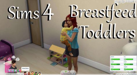 Breastfeed Toddlers! - The Sims 4 Catalog Sims Pets, Sims Baby, Sims 4 Traits, Cc Furniture, Sims 4 Game Mods, Play Sims, Sims 4 Gameplay, Sims 4 Teen, Sims 4 Toddler