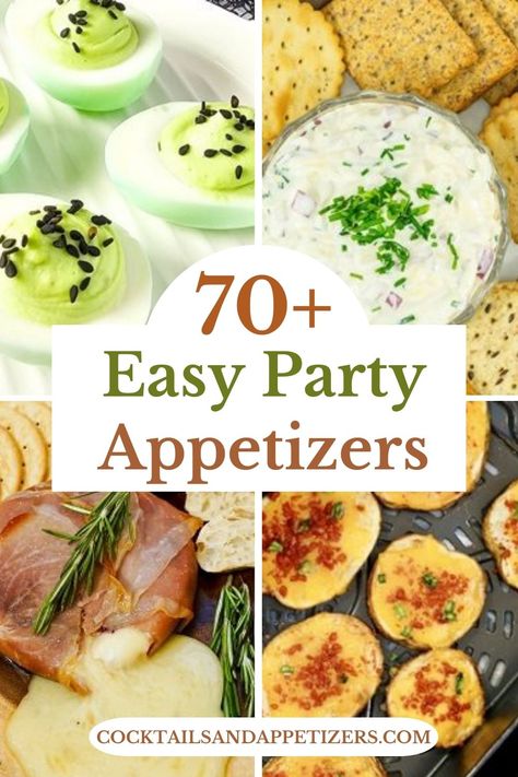 Easy appetizer recipes, Party finger foods and handheld appetizers guests will love. The best dip recipes, easy crostini recipes, taco cup snacks, wonton appetizers, phyllo pastry recipes, pull apart bread recipes and lots more. Seafood appetizers, taco cups, mini pizzas, cheese dips, wrapped brie and more. Mini Savory Appetizers, O'derves Appetizers, Hand Held Appetizers, Phyllo Pastry Recipes, Handheld Appetizers, Holiday Treats Easy, Pull Apart Bread Recipes, Toothpick Appetizers Easy, Fancy Finger Foods