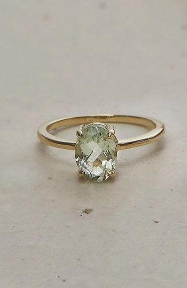 Light Green Rings Engagement, Sage Green Wedding Ring, Sage Green Engagement Ring, Light Green Engagement Ring, Sage Green Ring, Green Amethyst Engagement Ring, Green Wedding Rings, Green Engagement Rings, Engagement Ring Ideas