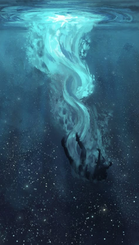 Alea Aquarius, Underwater Art, Underwater Photography, Under Water, Sirens, Dark Art, Aesthetic Art, The Ocean, Painting Ideas