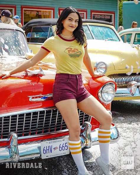 Camila Mendes, Veronica Lodge, Raise Money, Hell Yeah, The Cw, Plaid Skirts, The Only Way, Riverdale, The First