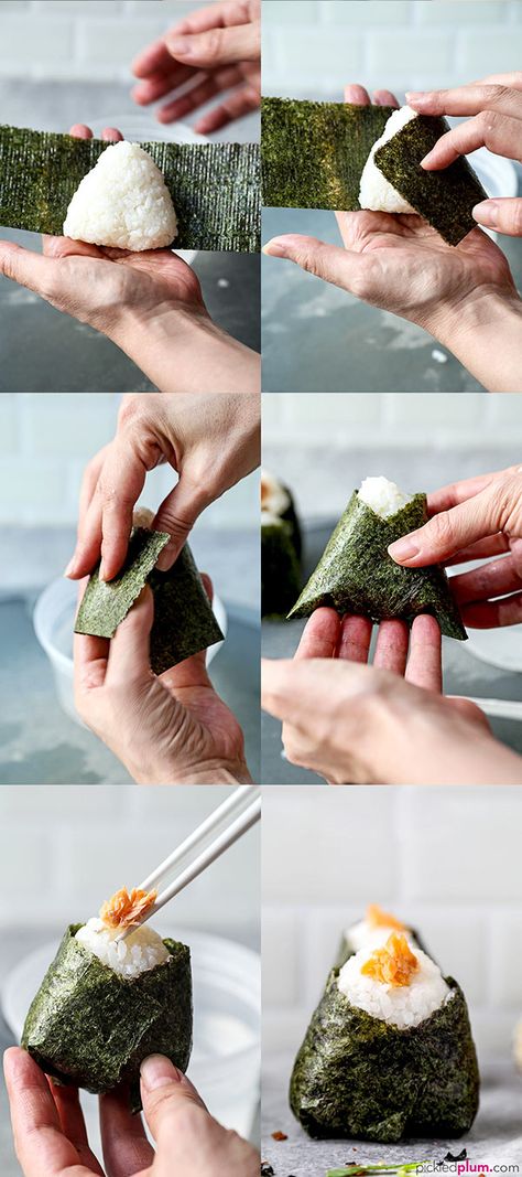 Onigiri Easy Onigiri Recipe, Japanese Rice Balls, Cooking With Kids Easy, Onigiri Recipe, Snack For Kids, Picky Eaters Kids, Japanese Rice, Fun Easy Recipes, Rice Balls