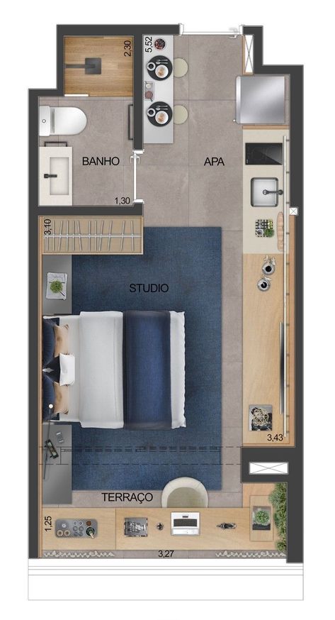 20 X 30 Apartment Plan, Small Room Ideas Modern, Living Room Small Ideas, Room Small Ideas, Studio Apartment Living Room, Small Table Living Room, Living Room Small Table, Small Apartment Complex, L Living Room