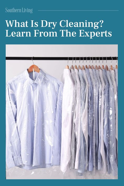 The term dry cleaning is a bit of a misnomer. When you hand over a garment to a cleaner and specify dry cleaning, the process will involve some moisture from a chemical solvent that contains no or very little water. Here’s a look at what happens behind the counter at your favorite dry cleaner and some tips from dry cleaning experts you can use to make sure you get the best results from the cleaner. Experts explain what dry cleaning is, the fabrics it's best for, and whether it removes the trickiest stains. Here's everything you need to know about professional garment care. #drycleaning #clothes #laundry #washing #whatisdrycleaning Breakfast Party Foods, Easy Dinner Casseroles, Culture Quotes, Etiquette And Manners, Plant Problems, Paint Color Palettes, Southern Homes, Organizing Tips, Dry Cleaners