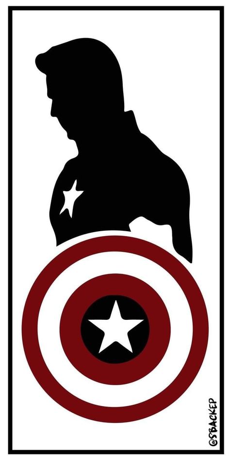 Captain America Silhouette, Super Hero Graphic Design, Marvel Vector Art, Captain America Stencil, Marvel Cricut, Marvel Superhero Logos, Superheroes Wallpaper, Batman Wall Art, Superhero Silhouette