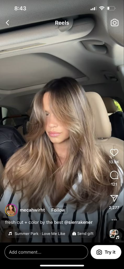 Creamy Brunette Hair, Brown Hair Inspiration, Soft Balayage, Beige Hair, Beauty Hair Color, Brown Hair Inspo, Balayage Hair Dark, Coloured Hair, Hair 2024