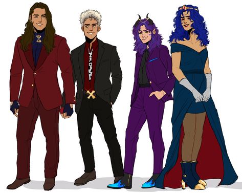 Jay Descendants Fanart, Mal Descendants Fanart, Jaylos Descendants Fanart, Descendants Oc Art, Disney Descendants Fanart, Harry Hook X Carlos Fanart, Jaylos Descendants, Descendants Oc Outfits, Descendants Fan Art