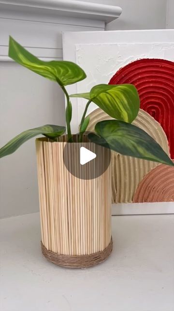 Bhakti Joshi on Instagram: "DIY modern Planter 🪴
#diy #moderndecor #planter #art #artist #artistoninstagram #artandcraft #artwork #cardboardart #cardboardcrafts #artofinstagram #artoftheday #decoration #homedecor #decor #bestoutofwaste #trashtotreasure #reuse #recycle #explore #fyp #reelsitfeelsit #explorepage #trendingreels #viralreels #youtubeshorts #shorts" Diy Modern Planter, Planters Diy, Planter Diy, Modern Planter, Best Out Of Waste, Modern Planters, Cardboard Art, Instagram Diy, Trash To Treasure