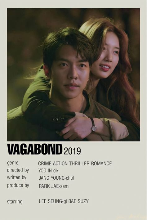 Vagabond Minimalist Poster, Vagabond Kdrama Poster, Kdramas Posters, Kdrama Recommendation, Most Paused Movie Scenes, Korean Drama Series, Series Poster, The Pause, Drama Tv