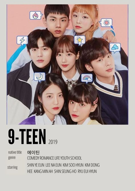 Kdrama Polaroid Poster, A Teen Web Drama, K Drama Posters, Korean Drama Poster, Teen Web, Kdrama Posters, Kdrama Movies, Kdrama Poster, Kdrama List