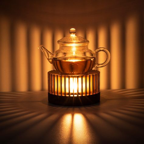 Beautiful Aluminum Alloy Tea Warmer Candle Stövchen Teapot - Etsy Candle Heater, Teapot Warmer, Tea Warmer, Coffee Warmer, Food Warmer, Tea Candles, Canned Heat, Darjeeling, Teapots And Cups