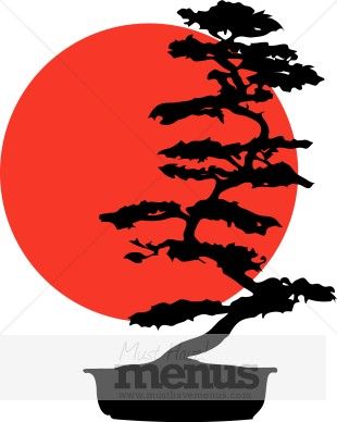 Bonsai Tattoo, Plants Logo, Bonsai Tree Tattoos, Pine Tree Tattoo, Plant Logos, Japan Logo, Tree Clipart, Tree Logos, Japanese Tattoo Art