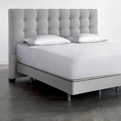 Soft Modern Upholstered Headboard - Sleep Number Sleep Number Bed Frame, Modern Upholstered Headboard, Queen Upholstered Headboard, Sleep Number Bed, Upholstered Headboard King, Linen Headboard, Modern Headboard, Tufted Upholstered Headboard, Headboard Styles