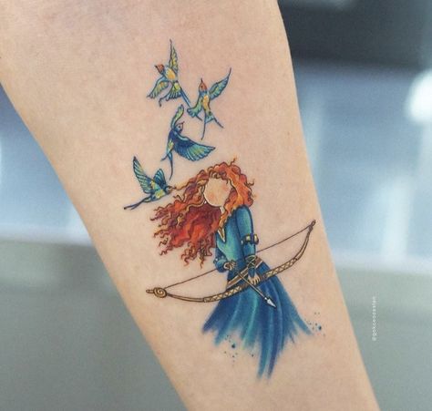 Disney Inspired Tattoos, Fierce Tattoo, Pop Culture Tattoos, Disney Sleeve Tattoos, 30 Tattoo, Be Brave Tattoo, Pokemon Tattoos, Ab Tattoo, Culture Tattoos