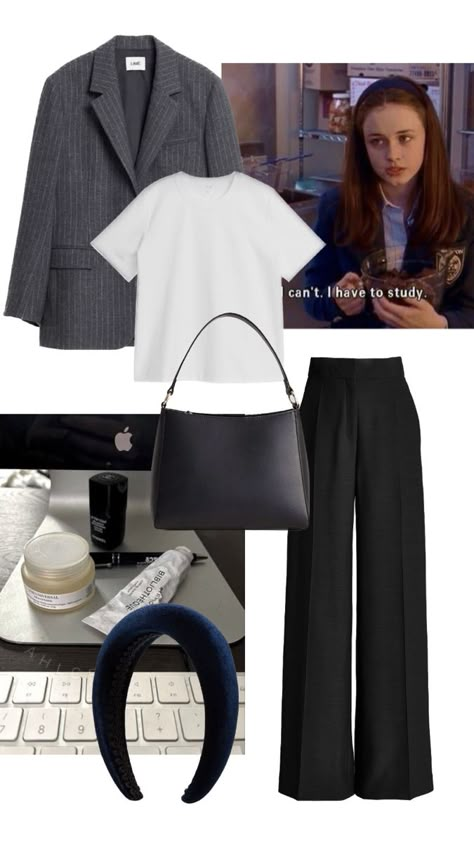 Aesthetic Outfits Classy, Chic School Outfits, Office Outfits Aesthetic, Casual Chic Aesthetic, Minimal Chic Style Outfits, Minimal Chic Outfit, Spring Summer Capsule Wardrobe, University Outfit, Office Casual Outfit