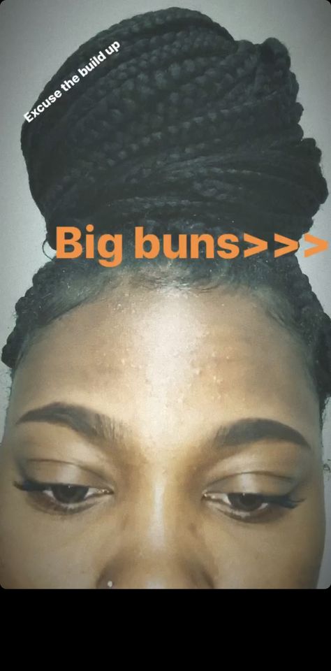 Box Braids Hairstyles Updo, Bun With Box Braids, Braids In Bun, Updo High Bun, Box Braids In A Bun, Braids In A Bun, Braids Hairstyles Updo, Updo High, Black Box Braids