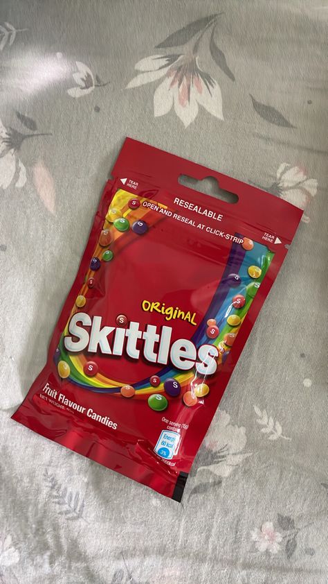 Skittles Aesthetic, Skittles Flavors, Santa Board, Candy Shop, School Lunch, Fruit Flavored, Something Sweet, Secret Santa, Aesthetic Food