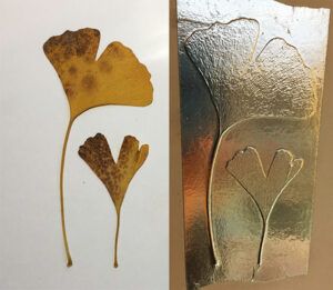 Printing Plates from Aluminium Tape - The Curious Printmaker Monoprint Art, Collagraph Printmaking, Printmaking Projects, Gelli Printing Art, Ginkgo Leaves, Relief Printing, Tape Art, Handmade Stamps, Linocut Art