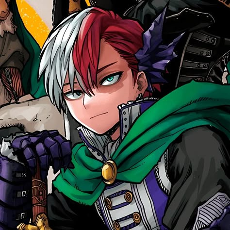 Fantasy Au, Emo Roblox Avatar, Icy Hot, My Hero Academia Shouto, Power Couple, Anime Drawings Boy, Hero Academia Characters, Art Icon, Izuku Midoriya