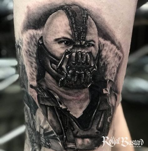 #bane #batman #tattoo #tattooart #tattoos #inked #ink #blackandgreytattoo #blackandgrey #antwerpen #tattooideas #belgium #belgiumtattoo Bane Batman Tattoo, Bane Tattoo, Bane Batman, Batman Tattoo, Black And Grey Tattoos, Skull Tattoo, Sleeve Tattoos, Art Tattoo, Belgium