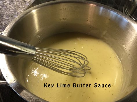 Key Lime Sauce, Lime Butter Sauce, Butter Cream Sauce, Butter Fish, Whole30 Fish Recipes, Lime Butter, Shrimp Sauce, Lime Cream, Easy Fish Recipes