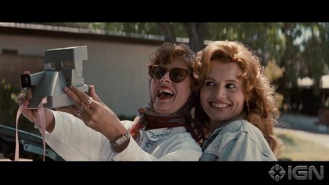 Louise Quotes, Thelma And Louise Movie, Uk Roadtrip, Road Trip Movie, Bride Wars, Thelma And Louise, Requiem For A Dream, Jennifer Grey, Geena Davis