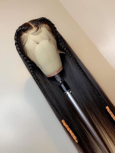 Human Virgin Hair, Straight Lace Front Wigs, Hair Laid, Black Wig, Scene Hair, Front Lace Wigs Human Hair, Lace Hair, Human Hair Lace Wigs, Braids Wig