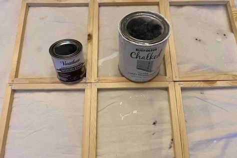 Diy Outdoor Candles, Farmhouse Window Frame, Diy Window Frame, Window Pane Decor, Rustic Window Frame, Antique Diy, Diy Farmhouse Coffee Table, Wood Window Frame, Outdoor Candle Holders