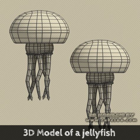 3d Jellyfish, Sculpture Tutorial, Pirate Map, Crying At Night, Structural Drawing, 3d Modeling Tutorial, Robot Concept, Autodesk Maya, Robots Concept