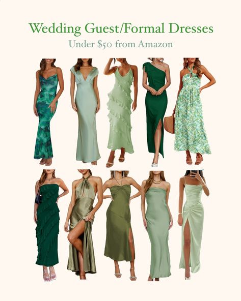 Shop PRETTYGARDEN Women's Summer One … and other curated products on LTK, the easiest way to shop everything from your favorite creators. Day Wedding Dress Guest, Day Wedding Outfit Guest, Amazon Wedding Guest Dress, Day Wedding Outfit, Green Wedding Guest Dresses, Amazon Wedding, Wedding Outfit Guest, Green Formal Dresses, Spring Wedding Guest Dress