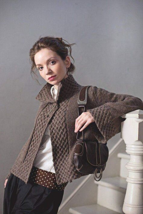 Rowan Knitting Patterns, Knitting Fashion Design, Martin Storey, Rowan Knitting, Knitted Jackets Women, Handknit Design, Rowan Yarn, Knit Cardigan Pattern, Dress Gloves