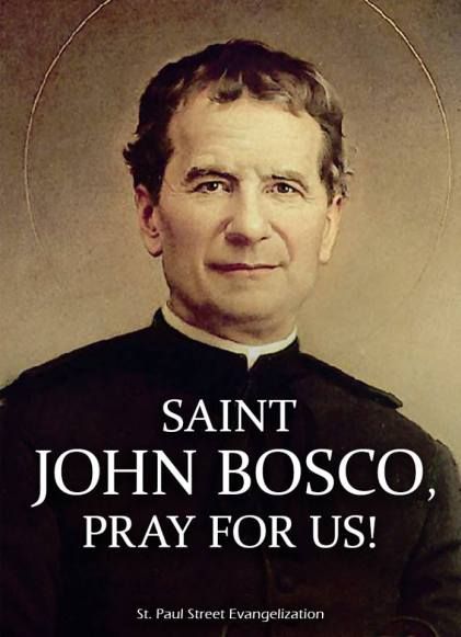 Saint John Bosco, Angels Bible, John Bosco, St John Bosco, Thought For The Day, Don Bosco, The Crafts, Job Training, The Lords Prayer