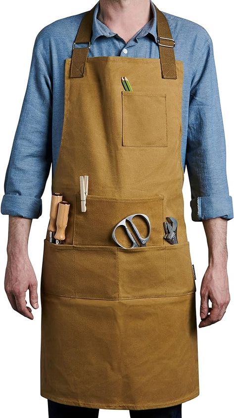 Case4Life - Waxed Canvas Tool Gardening Apron - Adjustable Waist & Neck – Multi-Purpose for Gardening Tools, DIY, Woodwork, Carpenters, Artists - Unisex, Heavy Duty & Water Resistant : Amazon.co.uk: Home & Kitchen Painters Apron, Apron Men, Utility Apron, Tool Apron, Garden Apron, Apron For Women, Baby Luggage, Gardening Gifts, Logo Application