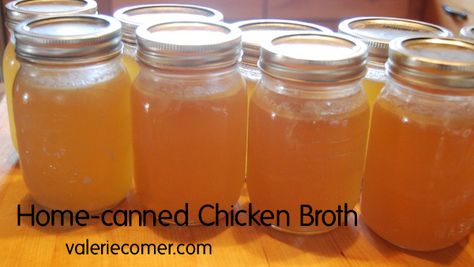 Chicken Soup for the Pantry: Is there anything in the world like homemade chicken noodle soup? My mom used to make the absolute best soups, no doubt a direct result of her Mennonite heritage. How To Store Chicken Broth, Pressure Canning Chicken Broth, How To Can Chicken Stock, How To Can Chicken Broth, Canning Chicken Broth Water Bath, Canned Chicken Broth, Canning Chicken Broth, Can Chicken Broth, Chicken Broth Recipes