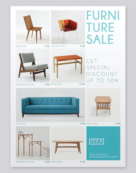 10 Best Modern Furniture Flyer Templates • PSD design Curtain Catalogue Design, Furniture Leaflet, Furniture Flyer Design, Furniture Poster Design, Furniture Sale Poster, Ikea Sale, Furniture Poster, Furniture Promo, Furniture Promotion