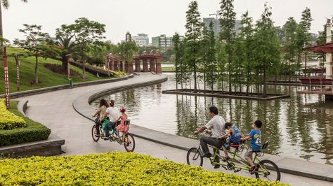 Urban Parks Design, Lake Park Design, Landscape Lake Design, Public Gathering Space, Lake Landscape Architecture, Lake Landscape Design, Community Park Design, Lake Architecture, Waterfront Architecture