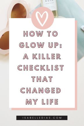 Wondering how to glow up and become prettier? Let me share with you my 21 day challenge, with a killer checklist and the best how to glow up tips! Get ready for beautiful skin, bring your best self out and get that healthy glow you have been dreaming about! #glowup #beautytips #skincare #personaldevelopment Daily Glow Up Checklist, Things To Do To Improve Yourself, Glow Up 30s, Glow Up In Your 40s, How To Start Being Healthy, 90 Day Glow Up Challenge, How To Find Yourself At 40, How To Change My Style, Things To Do To Better Yourself