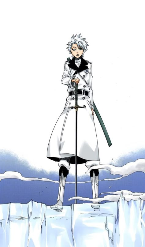 Toushirou Hitsugaya, Toshiro Hitsugaya, Drip Outfit Men, Bleach Anime Art, Bleach Characters, Bleach Art, Black Clover Anime, Bleach (anime), Bleach Manga